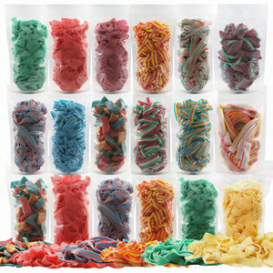 Heißer Verkauf OEM Direktvertrieb Großhandel Klassische Saure Gürtel Gummibänder Kaubonbons Saurer Weichbonbon Großpackung Anpassbares Etikett - Product Image 6