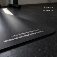 Tapis de sol antidérapant durable pour équipement de gym, sur mesure, absorbant les chocs, pour équipement de sport commercial et domestique