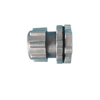 Único conector de alumínio, material de liga de alumínio com porca de borracha para outro dispositivo de filtro, peças de conexão à válvula de pulso, FAP-A-1-20G