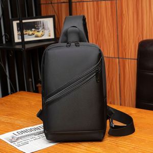 Men's Oxford Nylon Waterproof Lightweight Durable Crossbody Travel Shoulder Bag Cross-Border Fashionable Promotional <b>Backpack</b> - Product Image 3