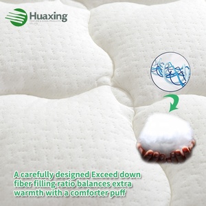 Nữ Hoàng Kích Thước Sợi Nhỏ Pillowtop Nệm Với Sợi Nhỏ Làm Mát Tre <span class=keywords><strong>Topper</strong></span> Và Được Trang Bị Váy Cho Mùa Đông Sử Dụng Nhà - Product Image 6