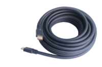 Cable de Video Profesional de Alta Velocidad 4K 3D de 10 m (33 pies) con Conectores Macho a Macho, Chapado en Oro, Negro 2.0, para Proyector y Pantalla