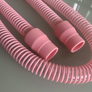 Tuyau de circuit <span class=keywords><strong>respiratoire</strong></span> universel en polymère léger et flexible pour <span class=keywords><strong>appareil</strong></span> <span class=keywords><strong>CPAP</strong></span>/BiPAP, longueur 6 pieds, taille personnalisable, oxygène - Product Image 4