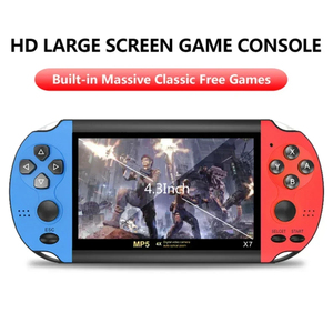 X7 Retro 4.3 Inch HD Cầm Tay Trò Chơi Giao Diện Điều Khiển Với 8G Màn Hình Mini <span class=keywords><strong>MP5</strong></span> Video <span class=keywords><strong>Player</strong></span> 10000 Được Xây Dựng Trong Trò Chơi Wi-Fi Kết Nối - Product Image 6