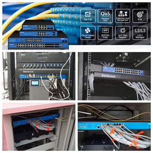 热卖云管理PoE以太网交换机100米传输距离4KV防雷可堆叠网络交换机 - Product Image 5