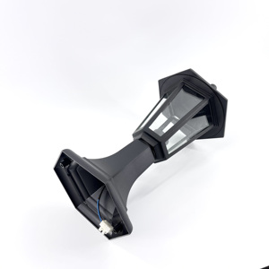 Eclairage de porte de jardin en plastique, certifié CE, <span class=keywords><strong>lampe</strong></span> verticale classique, pas cher, en plastique, P344 - Product Image 2
