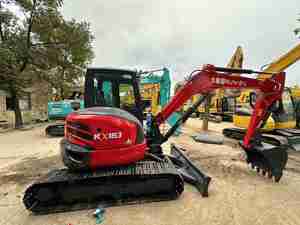 Excavadora Usada Original de Japón KUBOTA KX163, Pocas Horas de Trabajo, Marca de Primera Calidad 163 - Product Image 5