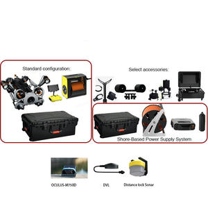 M2ตรวจจับเขื่อนช่วยใต้น้ำได้สูงสุดรวมถึงโดรนตรวจสอบหุ่นยนต์กู้ชีพ DVR 4K วิดีโอ HD ใต้น้ำ - Product Image 1