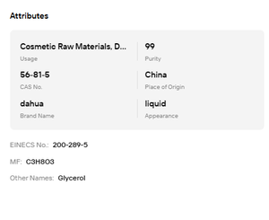 BP USP Grade Glycerin 99% Purity Cosmetic Grade Organic Glycerol Liquid - Product Image 6