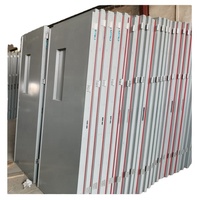 Portes ignifuges en acier galvanisé, Porte moustiquaire mentale, Double porte extérieure
