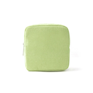 Qetesh Nouveauté Pochette portable miniature en velours côtelé écologique avec logo personnalisé pour serviettes hygiéniques, <span class=keywords><strong>sac</strong></span> de rangement pour filles, poche à monnaie - Product Image 2