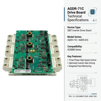 Carte de commande IGBT AGDR-71C/AGDR-61C/AGDR-81C pour module d'onduleur ACS800, moteur asynchrone triphasé AC