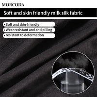 Morcoda Lot de 12 boxers jetables en soie de lait de haute qualité pour hommes à séchage rapide Vente en gros Mix Color Mid Waist Daily Shaper