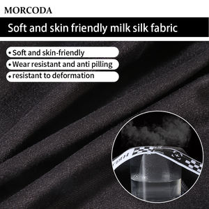 Morcoda 12-Pack erkek yüksek kalite tek kullanımlık süt ipek hızlı kuru Boxer külot toptan Mix renk orta bel günlük şekillendirici - Product Image 4