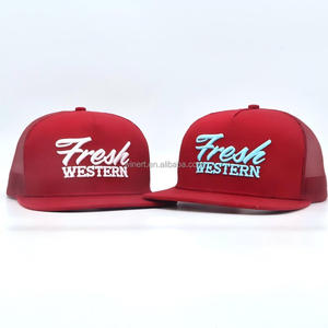 Casquettes de camionneur en maille de haute qualité, directement de l'usine, avec logo brodé personnalisé, ajustables, légères, pour un usage quotidien - Product Image 1