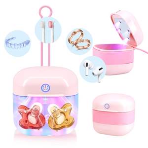 Esterilizadores de Chupetes Portátiles Compactos de Viaje con Diseño Nuevo 2026, Precio de Fábrica al por Mayor, Caja de Desinfección Ultravioleta - Product Image 1