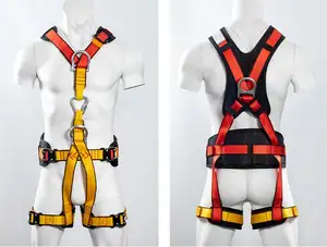High Quality Outdoor Operations Anti-fall 5-point Full Body Safety Harness For Work At Height