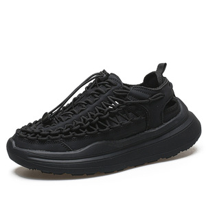 Woven Cushioned <b>Clog</b> Shoes Lightweight Massage Rocking Slip-On Unisex for Men Women - Product Image 6