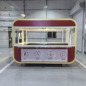 Quioscos Móviles para Vendedores Ambulantes, Puestos de Té con Leche para Mercados Nocturnos al por Mayor, Puestos Portátiles para Exteriores Ideales para Negocios en Entradas de Parques - Product Image 6