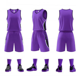 2025 Custom Herren hochwertige Basketball Trikots Polyester Sportswear Shirts Großhandel Basketball Uniformen - Product Image 5