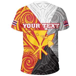 T-shirt décontracté à séchage rapide pour hommes, motif <span class=keywords><strong>tribal</strong></span> polynésien, vente en gros à prix abordable, luxe, personnalisable pour la salle de sport, style Hawaï Kanaka Maoli, style ludique - Product Image 2