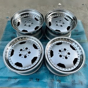 Jante Bku Forgée 3 Pièces <span class=keywords><strong>5x112</strong></span>, Jante Alliage 17 18 19 Pouces, Concave Profond, pour Mercedes-Benz Classe E E60 E55 E53 C63 C43 CLA35 - Product Image 1