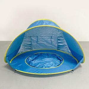 Sun Shelter Pink <b>Pop</b> <b>Up</b> <b>Tent</b> For Kids Outdoor Beach <b>Play</b> Portable Quick Open Nylon Single Layer 1000-1500 Mm Waterproof - Product Image 2