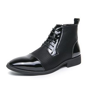 Zapatos de Cuero de Punta Puntiaguda, Estilo Formal para Negocios, Talla Grande, Calzado Masculino, Novedad 2026 - Product Image 5