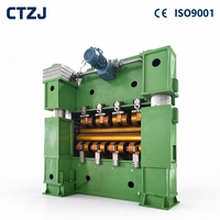 Machine de nivellement de plaques à haute précision à quatre couches Chuangtu PLC Control Automatic CNC 20*2000mm