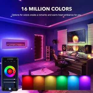 Fxpot Alexa RGB pengontrol kelompok musik ajaib rumah pintar kontrol ponsel bohlam LED