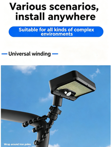 Outdoor Solar <b>Light</b> Garden Lamp Street Lamp Home Wall <b>Light</b> Courtyard <b>Light</b> <b>Motion</b> <b>Sensor</b> <b>Light</b> - Product Image 4