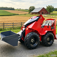 Promotion : Mini-chargeuse compacte sur pneus Euro 5 CE, Diesel, pour l'agriculture et le jardinage, multifonctionnelle