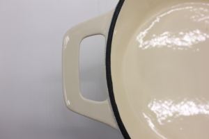 หม้อซุปเหล็กหล่อเคลือบสำหรับทำอาหารในเตาอบแบบดัตช์ - Product Image 6