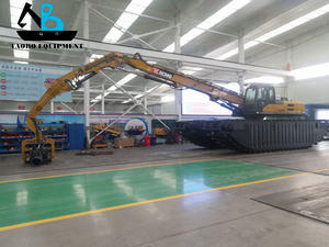 <span class=keywords><strong>Machine</strong></span> de battage de pieux hydraulique amphibie embarquée avec pompe et moteur haute performance pour la construction - Product Image 5