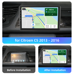Pour <span class=keywords><strong>Citroen</strong></span> <span class=keywords><strong>C5</strong></span> 2 2013 - 2016 <span class=keywords><strong>autoradio</strong></span> 2Din Central multimédia Apple Carplay voiture jouer Android Auto accessoires pas de DVD - Product Image 2