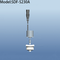 Koil Katup Solenoid Induksi DC 3V Goldenland yang Dapat Disesuaikan untuk Kontrol Air Keran Kamar Mandi, Dukungan OEM