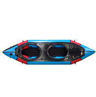 Kayak flottant pas cher, canoë gonflable pour 2 personnes, fabricants de packrafts, prix des bateaux à rames