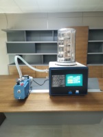 Vacuümdroger Machine Kleine Mini Groot Laboratorium Experimentele Voedsel Vloeibare Vriesdroogapparatuur ZLGJ-10