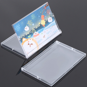 SUNSHING Calendario de Escritorio Acrílico de Alta Calidad de 4x6 Pulgadas con Soporte Rectangular para Insertar Fotos, Calendario Vertical Estándar - Product Image 2