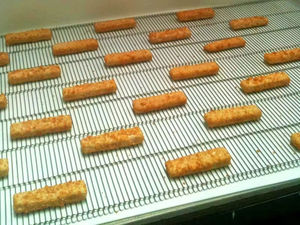 Bande transporteuse à mailles en acier inoxydable pour le nettoyage des fruits et légumes - Product Image 6