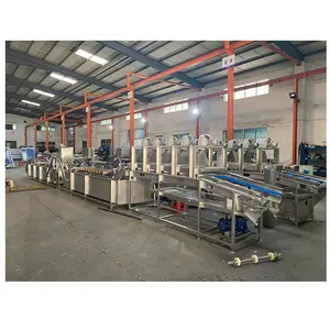 Full Automatic Complete Set Frozen Root Vegetables and Leaves Vegetable Processing Equipment Production Line