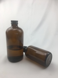 1000ml Boston Amber Glass Hand Wash <strong>Soap</strong> Bottles Empty Body Care with Screw Cap for Liquid <strong>Soap</strong> Packaging - Product Image 5