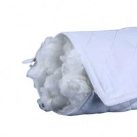HCS 7D/15D Fibre de polyester vierge de qualité supérieure pour rembourrage d'oreillers 64mm/32mm, fibres creuses conjuguées en silicone PSF ignifuges