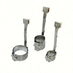 Élément chauffant à bande isolé en mica pour extrudeuse thermique haute efficacité, en acier inoxydable, 220 V, 200 W, 25 mm, avec pince - Product Image 5