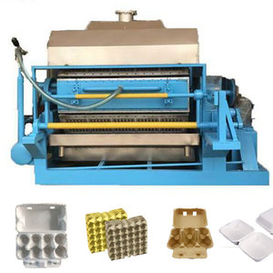 Máy ép bột công nghiệp cho Hộp trứng & khay trái cây Máy làm khay giấy hoàn toàn tự động dây chuyền sản xuất khay trứng - Product Image 1