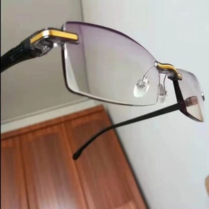 <span class=keywords><strong>Gafas</strong></span> de lectura sin montura con bloqueo de luz azul para <span class=keywords><strong>hombre</strong></span> y mujer, anteojos de lectura sin marco cuadrados para <span class=keywords><strong>presbicia</strong></span>, dioptrías + 1,0 1,5 2 2,5 4,0 - Product Image 2