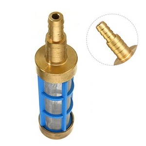 Water Tank Connection to <b>Suction</b> Hose Tail Brass 3/4'' 5/8'' Hose Water <b>Suction</b> Strainer Pickup Filter for Pressure Washer - Product Image 2