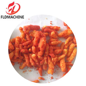 Fried Baking Kurkure Corn Grits Snack Food Fabrique une ligne d'équipement de machines - Product Image 6