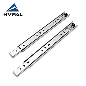 Glissière de tiroir à roulement à billes à extension complète Hvpal 15 kg (Ha2702) (12'-22') pour tiroir de <span class=keywords><strong>cuisine</strong></span>, panier coulissant pour <span class=keywords><strong>armoire</strong></span> - Product Image 1