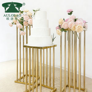 Pilar cuadrado de la boda del acero inoxidable de la decoración para el acontecimiento del partido - Product Image 2